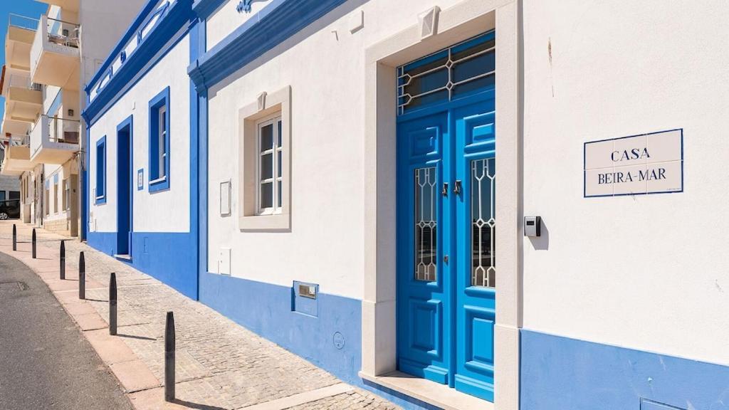 Refurbished Beachfront House, Pool, Ac, Wifi, Albufeira, Sea View المظهر الخارجي الصورة