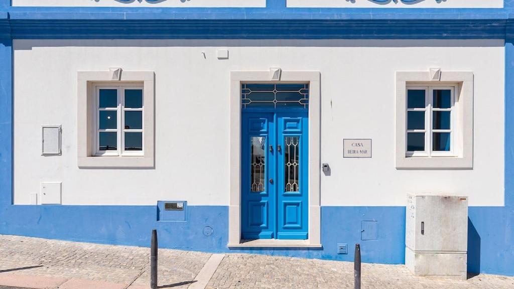 Refurbished Beachfront House, Pool, Ac, Wifi, Albufeira, Sea View المظهر الخارجي الصورة